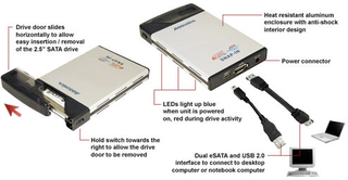 Illustration for article titled Addonics Snap-In ExDrive25: Cheap 'n' Snazzy Way to Give Old 2.5-Inch Drives a Second Chance